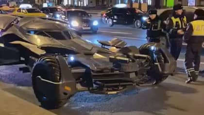 Fully Functional Batmobile Replica Seized By Police In Russia