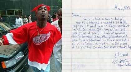 Letter From Tupac Smashes It At Auction And Shows His Genius