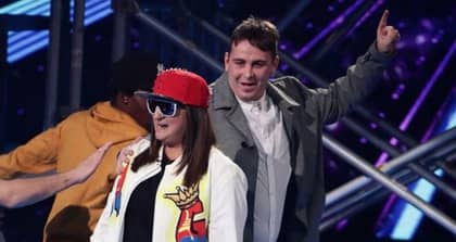 Chaos As X Factor Stage Invaders Storm Onto Honey G Set