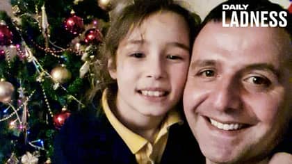 ​Dad Reunited With Daughter For Christmas After 10 Months Apart