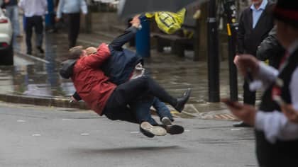 Man Takes Down 'Robber' In Manchester City Centre With Rugby Tackle