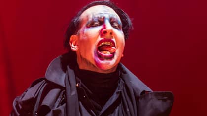 Marilyn Manson Aims Fake Rifle At Crowd In City Of Mass Shooting