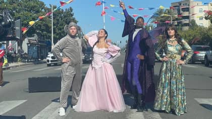 James Corden And Cinderella Cast Ripped For Los Angeles Flash Mob Stunt