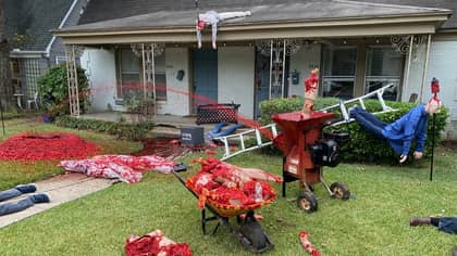 Man Whose Halloween Decorations Prompted Police Visits Is At It Again