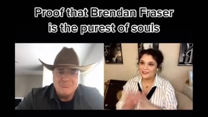 ​Brendan Fraser Chokes Up After Being Told Of Everyone's Support For His New Role 