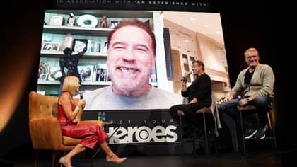 Arnold Schwarzenegger Slammed For Appearing Via Video Link At His Own £84-A-Ticket Show