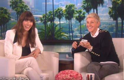 Ellen DeGeneres Rings Up Justin Timberlake To Say Jessica Biel Is Pregnant