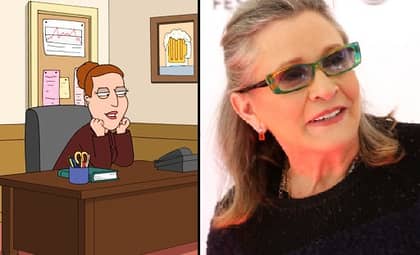 'Family Guy' Pays Tribute To Late Actress Carrie Fisher