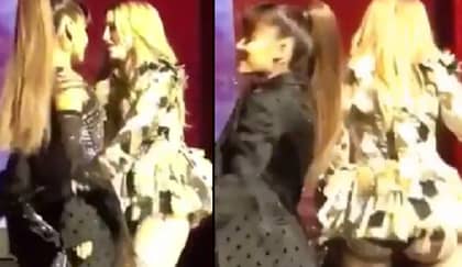 Fans Were Really Confused By Madonna's Arse When She Twerked With Ariana Grande