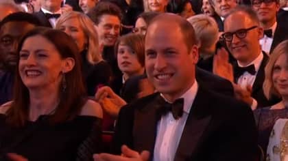 Brad Pitt Makes Prince Harry Joke During BAFTA Acceptance Speech - In Front Of Prince William