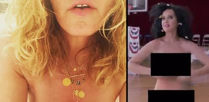 Madonna Copies Katy Perry And Posts A Topless Selfie