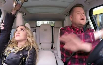 Madonna Appeared On 'Carpool Karaoke' And Revealed That She Has Kissed Michael Jackson