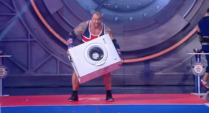 Why Not Watch 'The Mountain' From Game Of Thrones Throwing A Washing Machine?