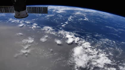 NASA Astronaut Shows Massive Dust Plume Spreading Across The Globe