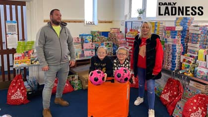 Family Collects More Than 5,000 Presents For Families In Need This Christmas 