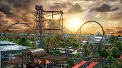 The 'World's Steepest' Dive Rollercoaster Is Opening In America Next Year