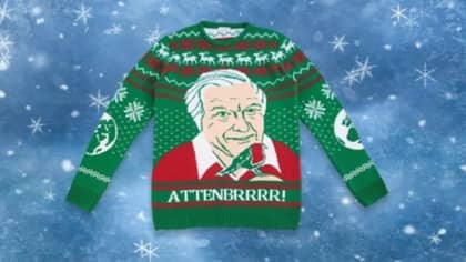 You Can Buy David Attenborough Christmas Jumpers, Which Is Obviously Brilliant