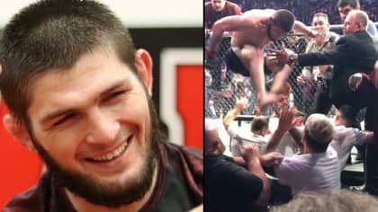 Khabib Posts Jibe At Conor McGregor About Him Jumping The Octagon