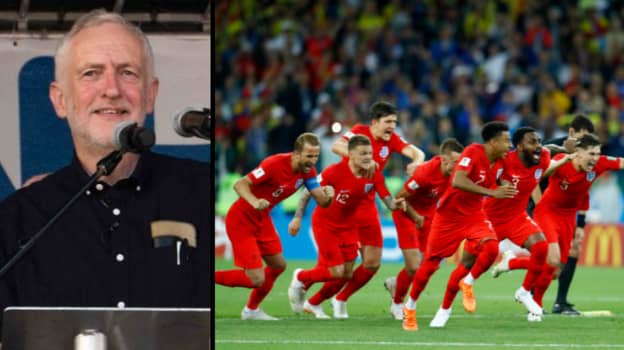 Jeremy Corbyn Wants A UK Bank Holiday If England Win World Cup