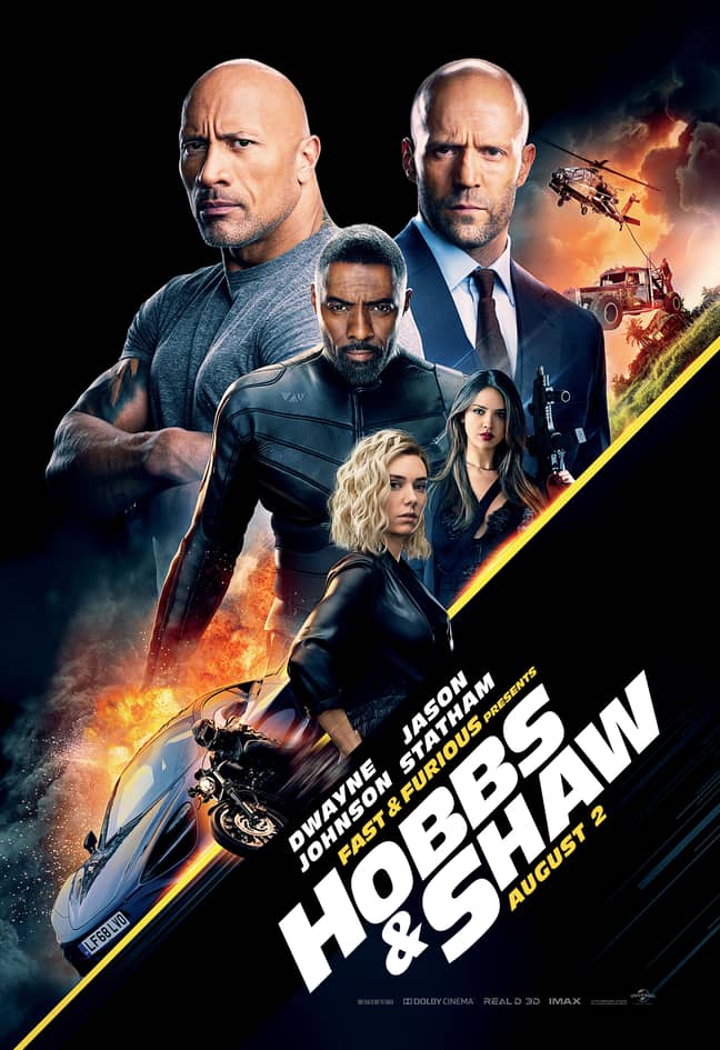 Hobbs and Shaw is a spin-off from the Fast franchise and came out in 2019 ' Credit: IMDb