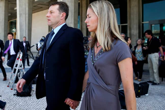 Gerry and Kate McCann, the parents of Madeleine McCann, after attending the libel case against former Portuguese police chief Goncalo Amaral. Credit: PA
