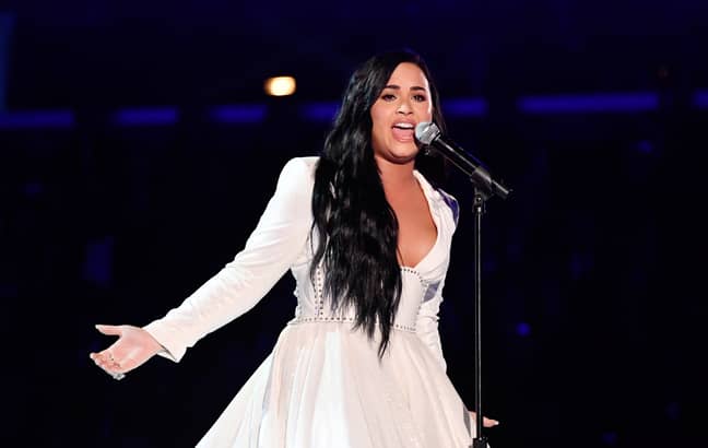 Demi Lovato wrote 'Anyone' four days before she was hospitalised following a drug overdose in 2018. Credit: PA