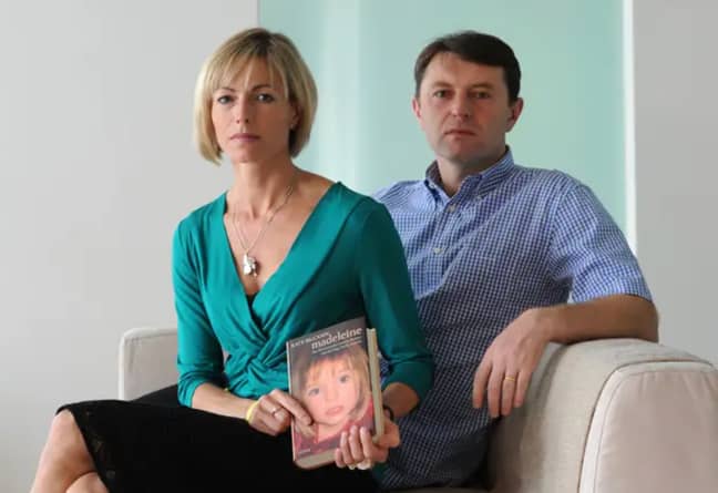 Madeleine's parents, Kate and Gerry McCann. Credit: Alamy