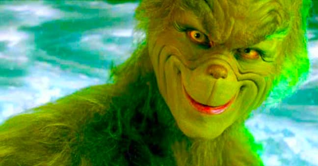 Jim Carrey as The Grinch. Credit: Universal