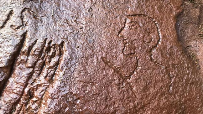 A number of ancient carvings have been found. Credit: Jon Allison, Newcastle University