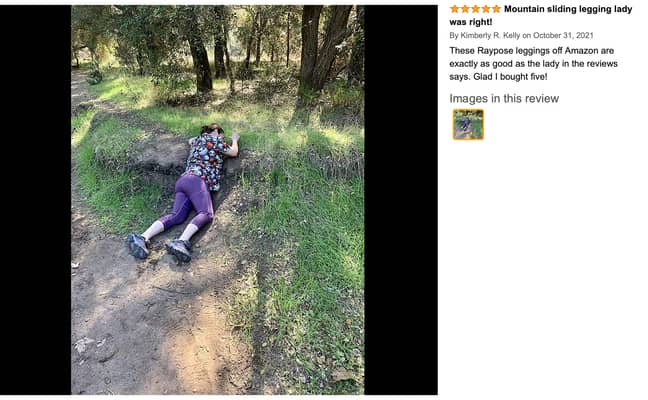 Woman Leaves Hilarious Amazon Review Praising Raypose Leggings
