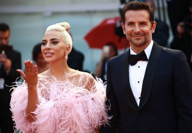 Lady Gaga and Bradley Cooper at the A Star Is Born screening during the Venice Film Festival. Credit: Matteo Chinellato/Alamy Stock Photo