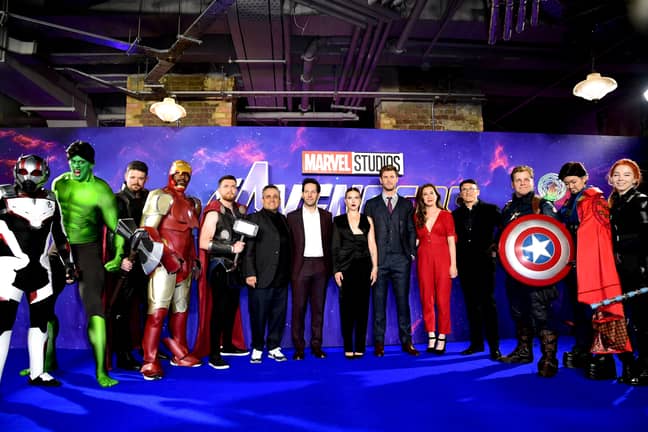 The film's stars attending the Avengers: Endgame fan event held at Picturehouse Central. Credit: PA