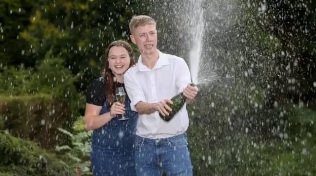 One lucky teenager scooped £120,000 with his first ever lottery ticket. Credit: SWNS
