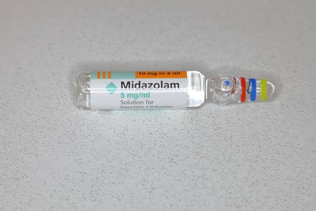 The controversial drug, Midazolam. Credit: Alamy