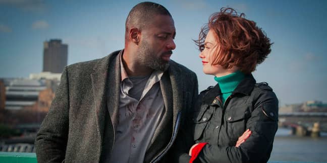 Idris Elba and Ruth Wilson in 'Luther'. Credit: BBC