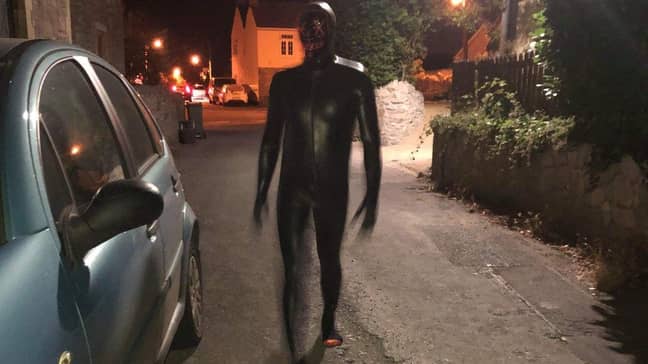 Locals fear 'the gimp man' may have returned. Credit: Handout 