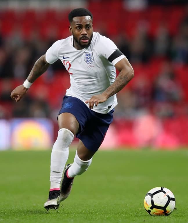 Danny Rose in action for England. Credit: PA