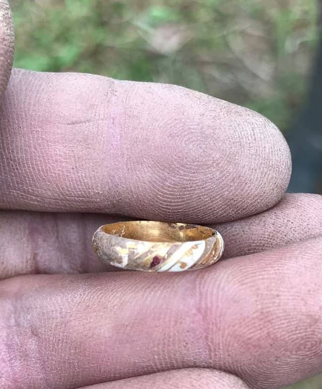 Sue Kilvert claims the ring may have belonged to William Shakespeare and we'll take her word for it. Credit: BNPS