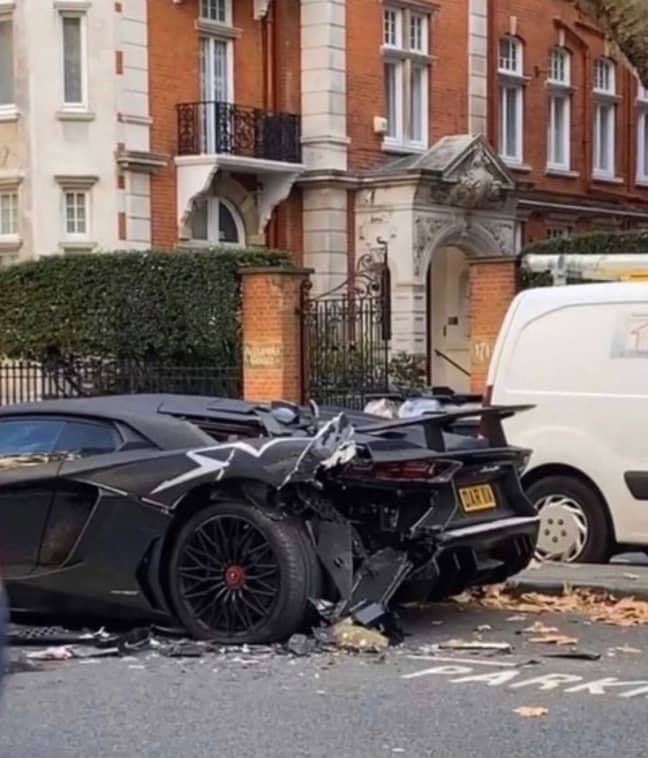 Instagram Model Completely Wrecks Diamond Encrusted £270k Lamborghini
