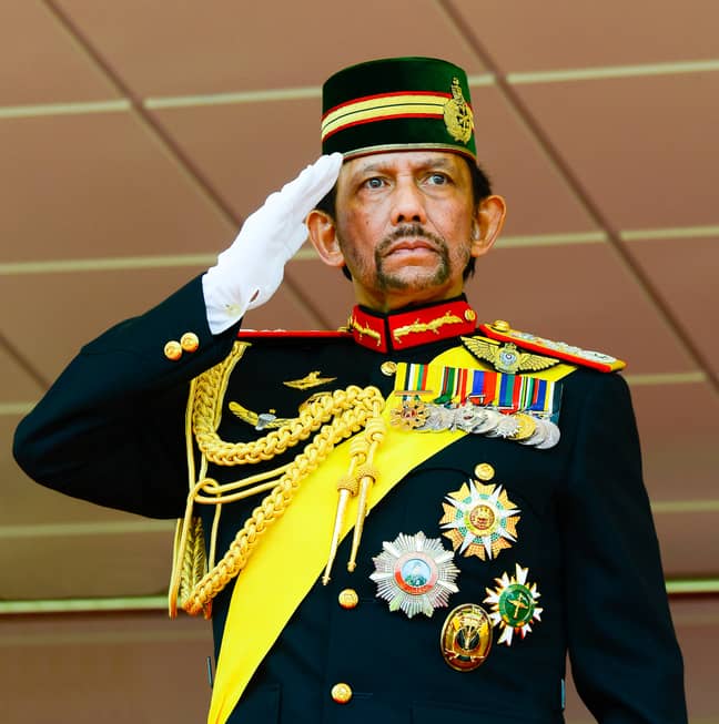 Sultan Haji Hassanal Bolkiah. Credit: PA