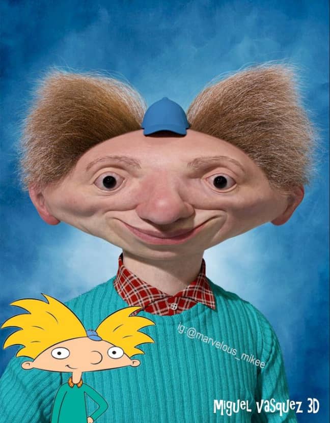 The Hey Arnold! Characters Have Been Morphed Into Real-Life Humans And It's  Hideous - LADbible