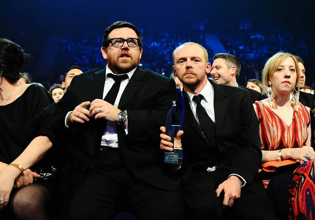 Simon Pegg and Nick Frost are reuniting for a new series about ghost hunting. Credit: PA