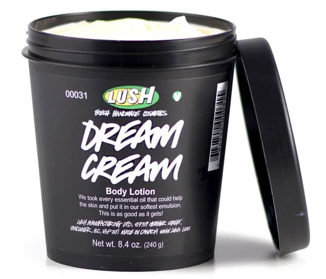 The cream costs £4.50 from Lush. Credit: Lush