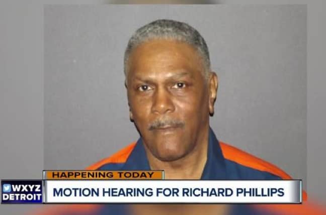 Richard Phillips was exonerated in March 2018 after 45 years in prison. Credit: WXYZ 