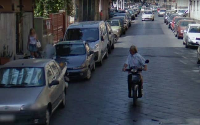 Credit: Google Maps. Mystery Man Staring At The Hot Woman Rather Than The Road