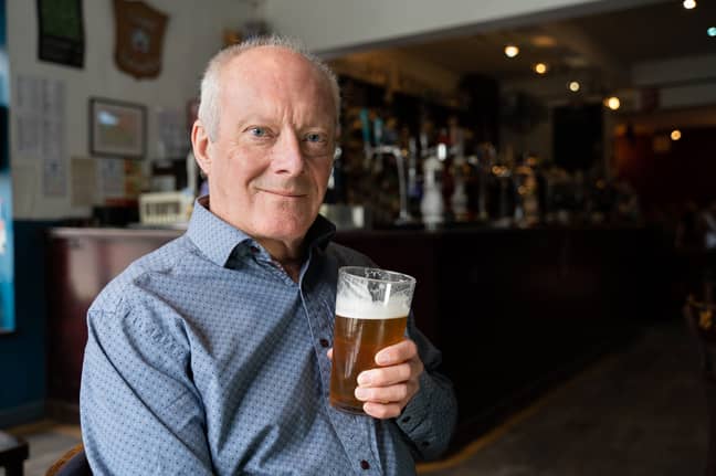 He has visited more than 50,000 pubs over five decades. Credit: Kennedy News and Media 