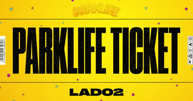 Parklife Golden Ticket- LAD02