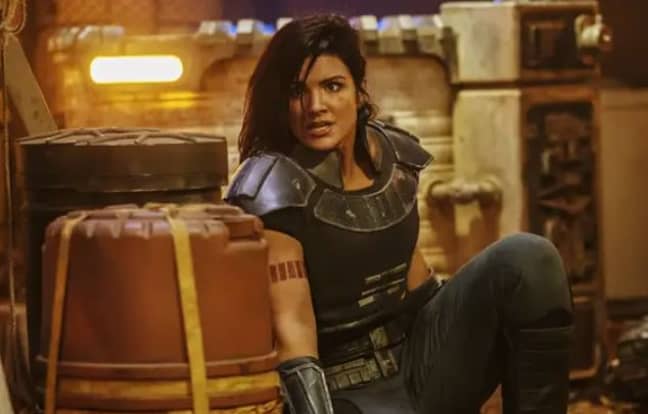 Gina Carano was sacked from The Mandalorian for an offensive Instagram post. Credit: Disney