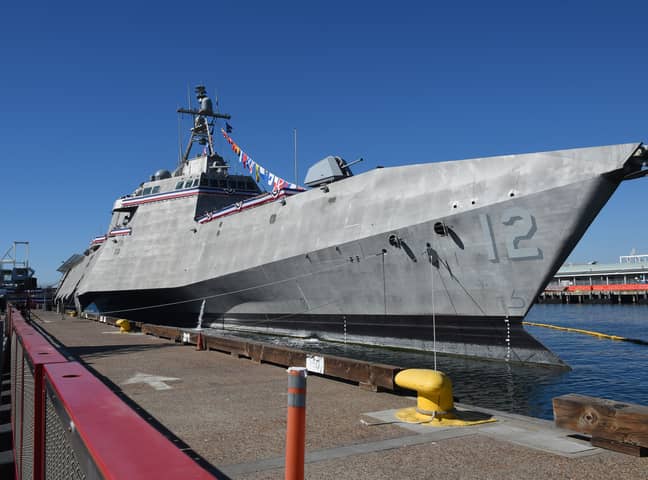 The USS Omaha, where the footage was reportedly filmed. Credit: US Navy