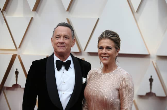 Hanks and wife Rita Wilson recently contracted and beat coronavirus. Credit: PA